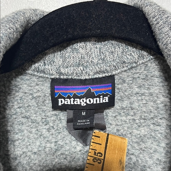 Patagonia Men's Gray Fleece lined Shirt Jacket medium - Picture 2 of 15